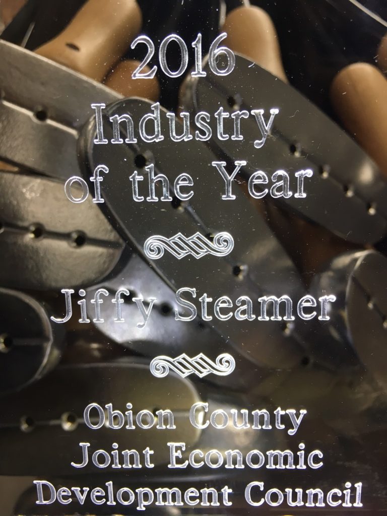 Jiffy Steamer Awarded Industry of the Year